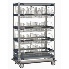 MetroMax Sloped Basket Dolly Cart - MXIV5