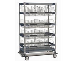 MetroMax Sloped Basket Dolly Cart - MXIV5