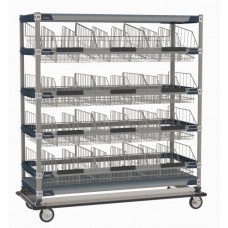 MetroMax Sloped Basket Dolly Cart - MXIV7