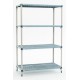 MetroMax-Q 5-Shelf Open Grid Plastic Shelving Unit - 5Q327G3