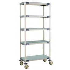MetroMax I 5-Shelf Plastic Shelves Lab Cart - 5X1830EGX3 MetroMax I 5-Shelf Plastic Shelves Lab Cart - 5X1830EGX3