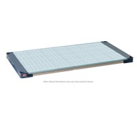 MetroMax 4 Industrial Solid Grid Polymer Shelf 