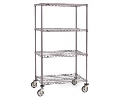 Metro Industrial Super Erecta Metroseal Gray Wire Shelf - 1824NK4