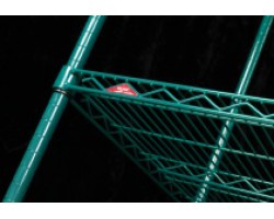 Metroseal-3 Super Erecta Industrial Wire Shelf Cart - 1824NK3-5MP