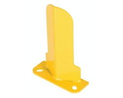 Vestil NPG4-12 Low-Profile Safety Yellow Rack Guard | 4-1/4" Opening | 11-7/8" High