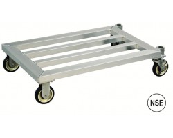 New Age Industrial 1201 Mobile Aluminum Dunnage Rack