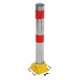 Vestil PARK-P-108-FD-SS Fold Down Stainless Steel Bollard with Lock | 33-1/2 in High x 4-1/4 in OD