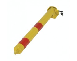 Vestil PARK-P-60-FD Fold Down Bollard with Lock | 35-1/2 in High x 2-1/2 in OD