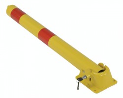 Vestil PARK-P-60-FD Fold Down Bollard with Lock | 35-1/2 in High x 2-1/2 in OD