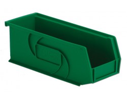 LEWISbins PB104-4 Hopper Front Plastic Small Part Bins - 6 per Carton