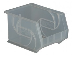LEWISbins PB108-7 Plastic Hopper Front Small Part Bins - 6 per Carton