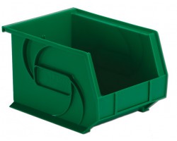 LEWISbins PB108-7 Plastic Hopper Front Small Part Bins - 6 per Carton