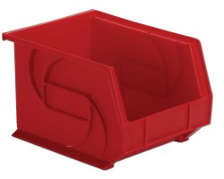LEWISbins PB108-7 Plastic Hopper Front Small Part Bins - 6 per Carton