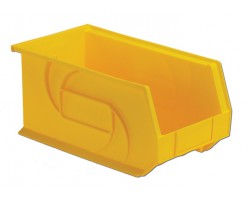 LEWISbins PB148-7 Plastic Hopper Front Small Part Bins - 6 per Carton
