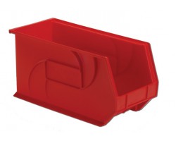 LEWISbins PB1808-9 Plastic Hopper Front Small Part Bins - 6 per Carton