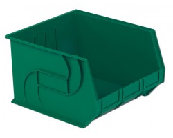 LEWISbins PB1816-11 Plastic Hopper Front Small Part Bins - 3 per Carton