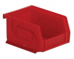 LEWISbins PB54-3 Hopper Front Small Part Plastic Bins - 12 per Carton