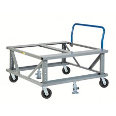 Little Giant PDEH4048-6PH2FL Adjustable Height Mobile Pallet Stand