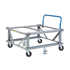 Little Giant Adj Height Mobile Pallet Stand - PDSE40-6PH2FLLR