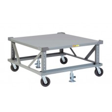 Little Giant Adj Height Mobile Pallet Stand - PDSE48-6PH2FLLR