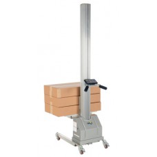 Vestil DC Powered Aluminum Quick Lift with 125 lb Capacity and 72 in Lift | PEL-100A-D3 Vestil DC Powered Aluminum Quick Lift with 125 lb Capacity and 72 in Lift | PEL-100A-D3