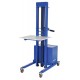 Vestil DC Powered Steel Quick Lift with 400 lb Capacity and 57-inch Lift | PEL-400S-57-D3