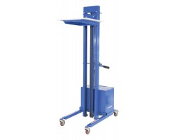 Vestil DC Powered Steel Quick Lift with 400 lb Capacity and 72-inch Lift | PEL-400S-72-D3