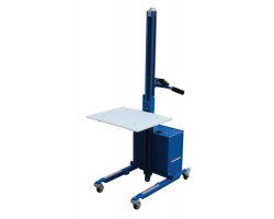 Vestil DC Powered Steel Quick Lift with 175 lb Capacity and 57 in Lift | PEL-88S-D3