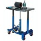 Vestil PT12-10 Low Profile Hydraulic Post Table with 1,000 lb Capacity | Foot Pump Lift