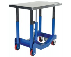 Vestil PT12-40 Low Profile Hydraulic Post Table with 4,000 lb Capacity | Foot Pump Lift