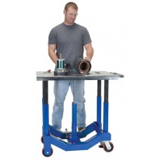 Vestil PT12-40 Low Profile Hydraulic Post Table with 4,000 lb Capacity | Foot Pump Lift Vestil PT12-40 Low Profile Hydraulic Post Table with 4,000 lb Capacity | Foot Pump Lift