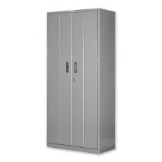 Pucel Bi-Fold Door Steel Storage Cabinet - BDSC-3678-18-4 Pucel Bi-Fold Door Steel Storage Cabinet - BDSC-3678-18-4