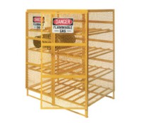 Pucel Gas Cylinder Vertical Storage Cabinet