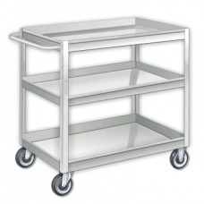 Pucel SC-SS-1828-3-C5 Stainless Steel Service Cart Pucel SC-SS-1828-3-C5 Stainless Steel Service Cart