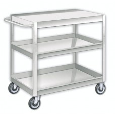Pucel SCF-SS-1828-3-C5 Stainless Steel Service Cart Pucel SCF-SS-1828-3-C5 Stainless Steel Service Cart
