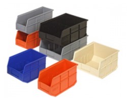 Quantum Stackable Plastic Storage Parts Bins - SSB441