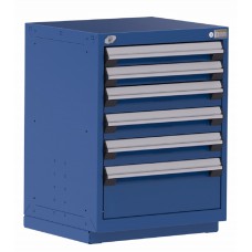 Rousseau R5ACG-3017 Stationary Modular Storage Cabinet – Heavy-Duty 6-Drawer Industrial Storage Cabinet Rousseau R5ACG-3017 Stationary Modular Storage Cabinet – Heavy-Duty 6-Drawer Industrial Storage Cabinet