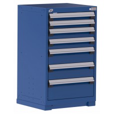 Rousseau R5ACG-3801 Stationary Modular Storage Cabinet – Heavy-Duty 7-Drawer Industrial Storage Cabinet