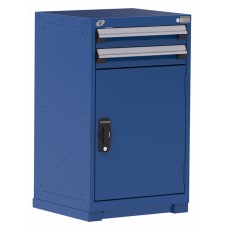 Rousseau R5ACG-3803 Stationary Modular Storage Cabinet – Heavy-Duty 2-Drawer Industrial Storage Cabinet