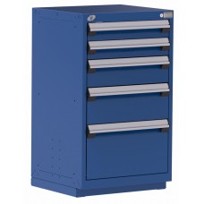 Rousseau R5ACG-3809 Stationary Modular Storage Cabinet – Heavy-Duty 5-Drawer Industrial Storage Cabinet