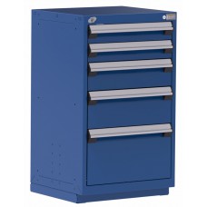 Rousseau R5ACG-3810 Stationary Modular Storage Cabinet – Heavy-Duty 5-Drawer Industrial Storage Cabinet