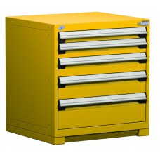 Rousseau 5-Drawer Heavy Duty Modular Drawer Cabinet R5ADD-3003 Rousseau 5-Drawer Heavy Duty Modular Drawer Cabinet R5ADD-3003