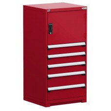 Rousseau 5-Drawer Stationary Modular Storage Cabinet R5ADD-5845 Rousseau 5-Drawer Stationary Modular Storage Cabinet R5ADD-5845