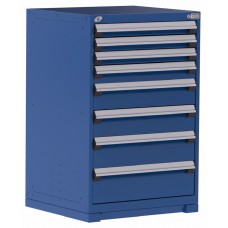 Rousseau R5AEE-4453 8-Drawer Stationary Modular Storage Cabinet – Heavy-Duty Industrial Tool & Parts Storage
