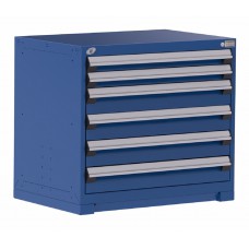 Rousseau R5AEE-3007 Stationary 6-Drawer Modular Storage Cabinet – Heavy-Duty Industrial Tool & Parts Organization Rousseau R5AEE-3007 Stationary 6-Drawer Modular Storage Cabinet – Heavy-Duty Industrial Tool & Parts Organization