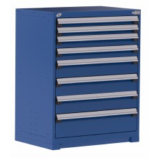 Rousseau R5AEE-4401 Heavy-Duty 8-Drawer Modular Storage Cabinet – High-Capacity Industrial Tool & Parts Organization