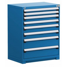Rousseau R5AEE-4415 8-Drawer Stationary Modular Storage Cabinet – Heavy-Duty Industrial Tool & Parts Storage