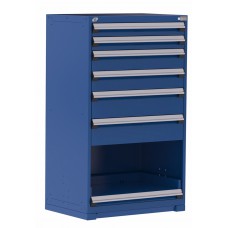 Rousseau R5AEE-5815 Stationary 6-Drawer Modular Storage Cabinet – Heavy-Duty Industrial Tool & Parts Storage