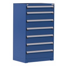 Rousseau R5AEE-5833 7-Drawer Stationary Modular Storage Cabinet – Heavy-Duty Industrial Tool & Parts Storage