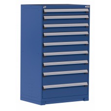 Rousseau R5AEE-5853 Stationary 9-Drawer Modular Storage Cabinet – High-Capacity Industrial Tool & Parts Storage Rousseau R5AEE-5853 Stationary 9-Drawer Modular Storage Cabinet – High-Capacity Industrial Tool & Parts Storage